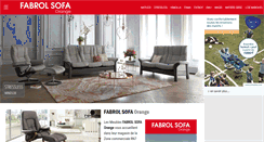 Desktop Screenshot of fabrolsofa.com